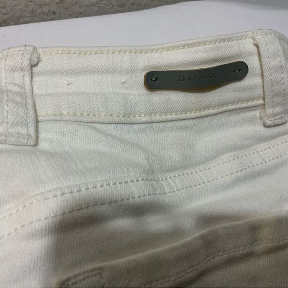 Calson Denim Boyfriend Cuff Shorts  stretch Size 30 - Picture 5 of 9